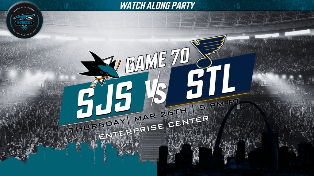 Sharks vs Blues Watch Along Party